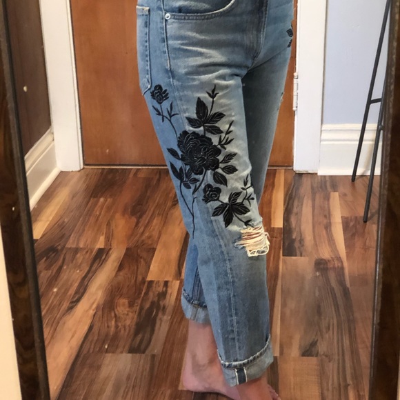 Rag & Bone/JEAN Marilyn Crop Size 25 - Picture 3 of 7